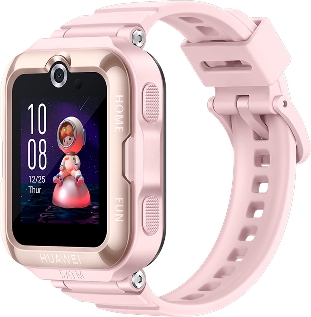 HUAWEI Watch Kids 4 Pro (GPS)(Garantía en México) - Smartwatch, Reloj Inteligente, Pantalla AMOLED 1.41'', 8GB ROM, Cámara Frontal 5MP, Touch Screen, Bluetooth, Compatible con Android & iOS, Rosa