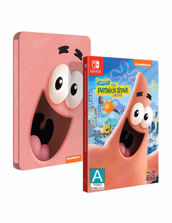 Liverpool: Bob Esponja: El juego de Paty Estrella Steelbook Edition para Nintendo Switch