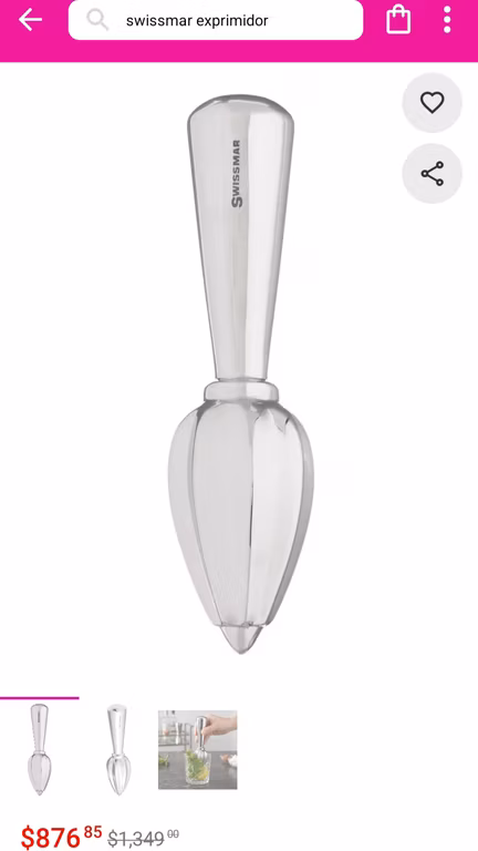 Liverpool: Exprimidor swissmar. Ideal para sacarle el jugo a las... naranjas