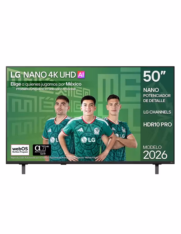 Liverpool: LG Pantalla Smart TV NanoCell de 50 pulgadas 4K/UHD 50NU850BPSA con WebOS