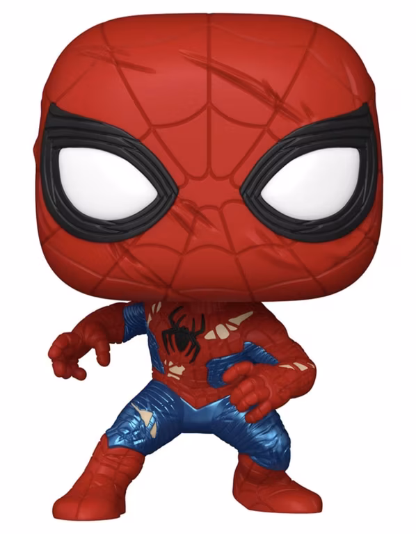 Liverpool: Spider-man Brand New Day battle damage funko pop