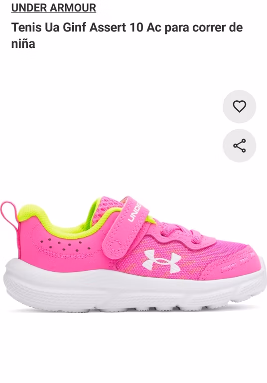 Liverpool: TENIS UNDER ARMOUR NIÑA 11-16CM