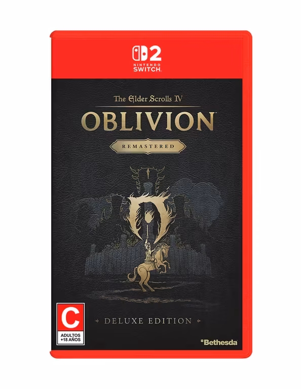 Liverpool: The Elder Scrolls IV: Oblivion Remastered Deluxe Edition (la versión chida) para Nintendo Switch 2