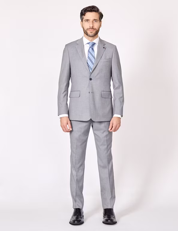 Liverpool: Traje Tommy Hilfiger para hombre | Gris / Azul | Varias Tallas Disponibles