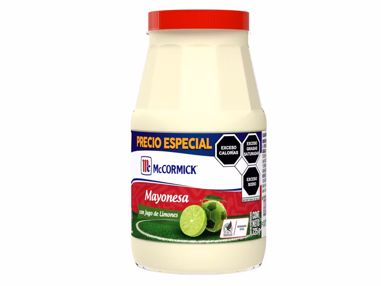 McCormick Mayonesa con Jugo de Limones 725 g