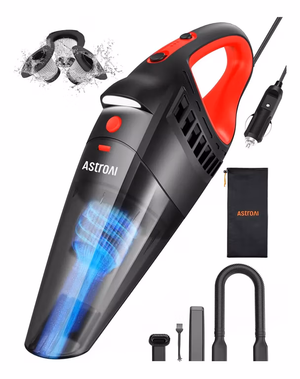 Mercado Libre: AstroAI Aspiradora de Mano Portátil para Coche 7500 PA 12 V