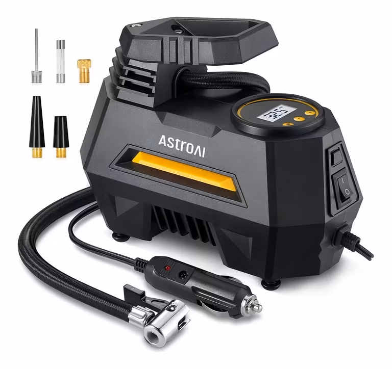 Mercado Libre: AstroAI Inflador de Llantas Digital Automático de 150 PSI