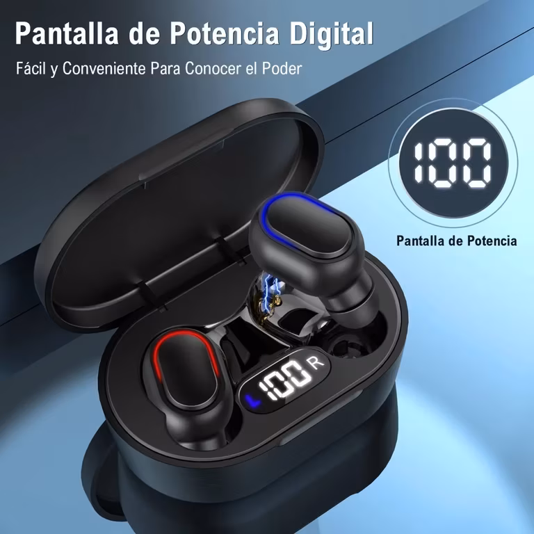 Mercado Libre: Audífonos 1Hora Bluetooth Indicador de bateria