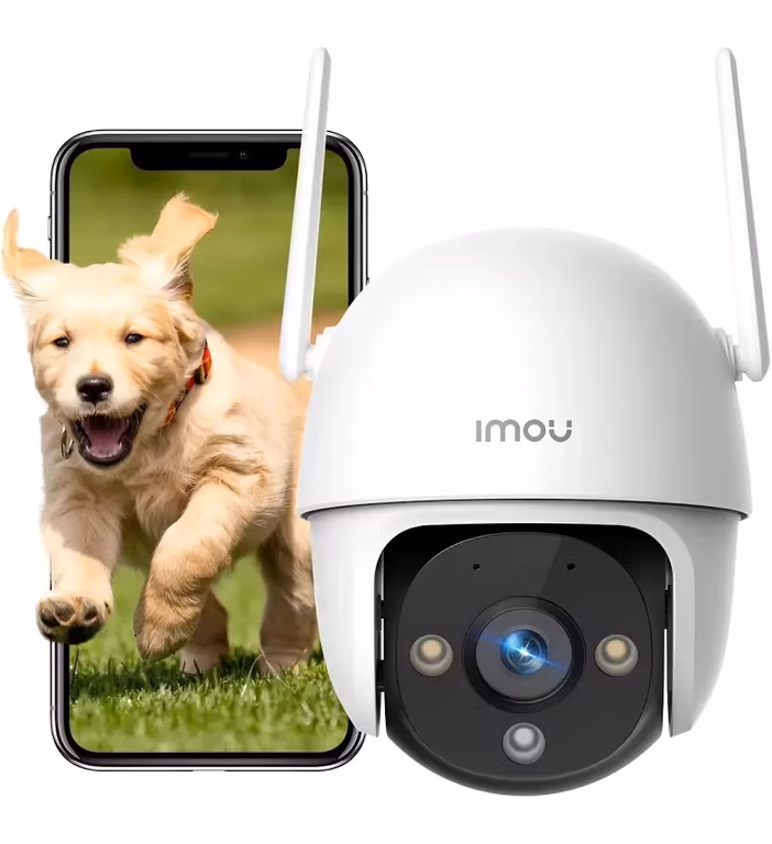 Mercado Libre: Cámara Seguridad Imou Dk7 2mp Exterior Todo Color Inteligent Blanco