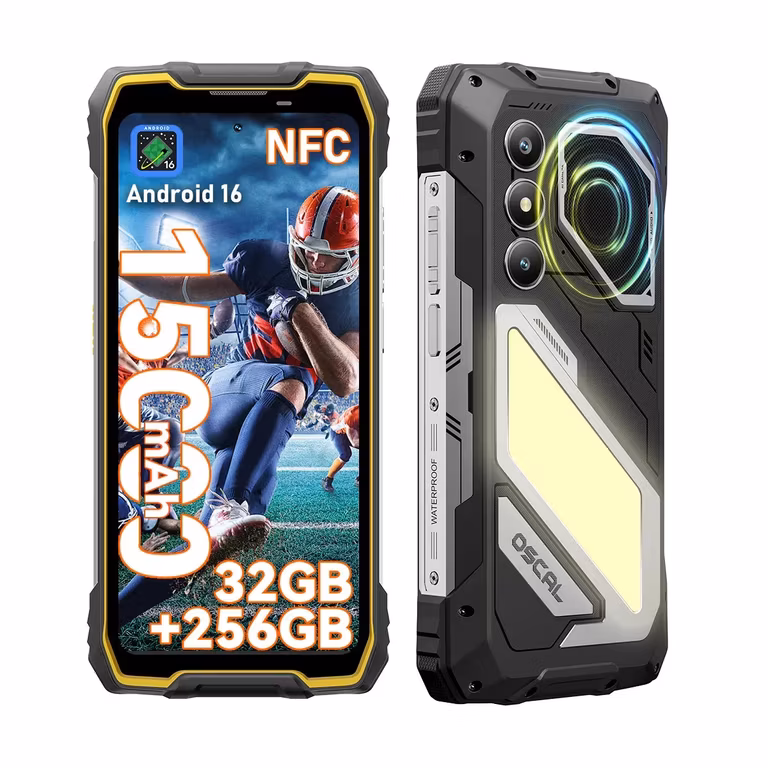 Mercado Libre: Celular 5G Oscal Pilot 5 Robusto Dual Sim 32 GB de RAM 256 Gb Rom