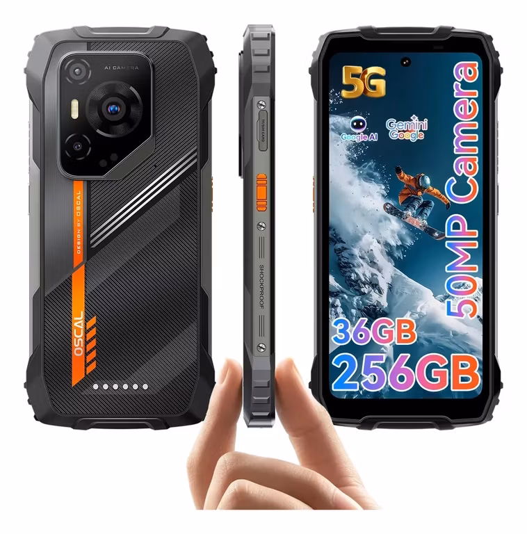 Mercado Libre: Celular Oscal Pilot 3 Rugged Phone 5G 256GB