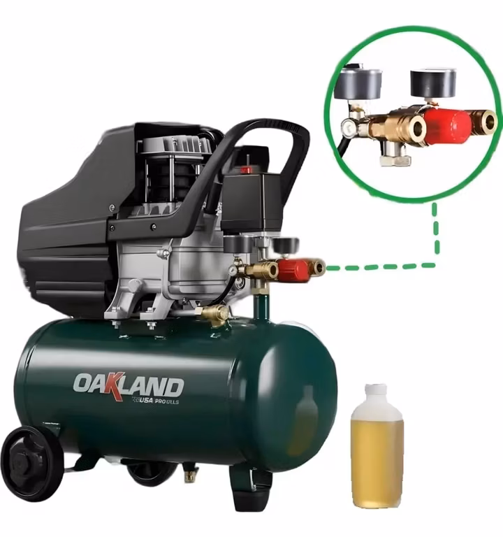 Mercado Libre - Compresor de aire Oakland 2.5hp/25lts