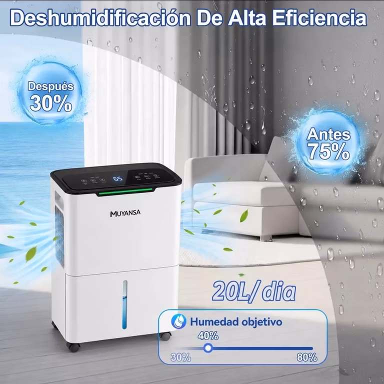 Mercado Libre: Deshumidificador Muyansa