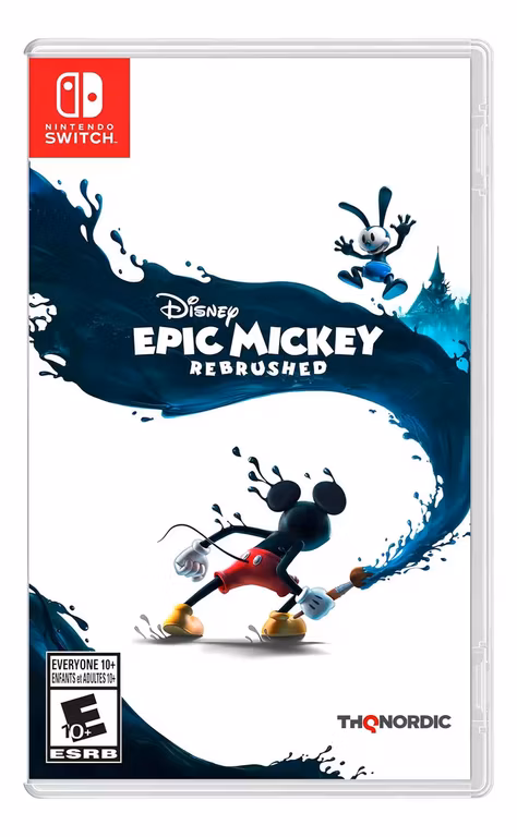 Mercado Libre: Disney Epic Mickey Rebrushed para Nintendo Switch