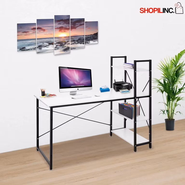 Mercado Libre: Escritorio Shopilinc Minimalista 120x48 Cm