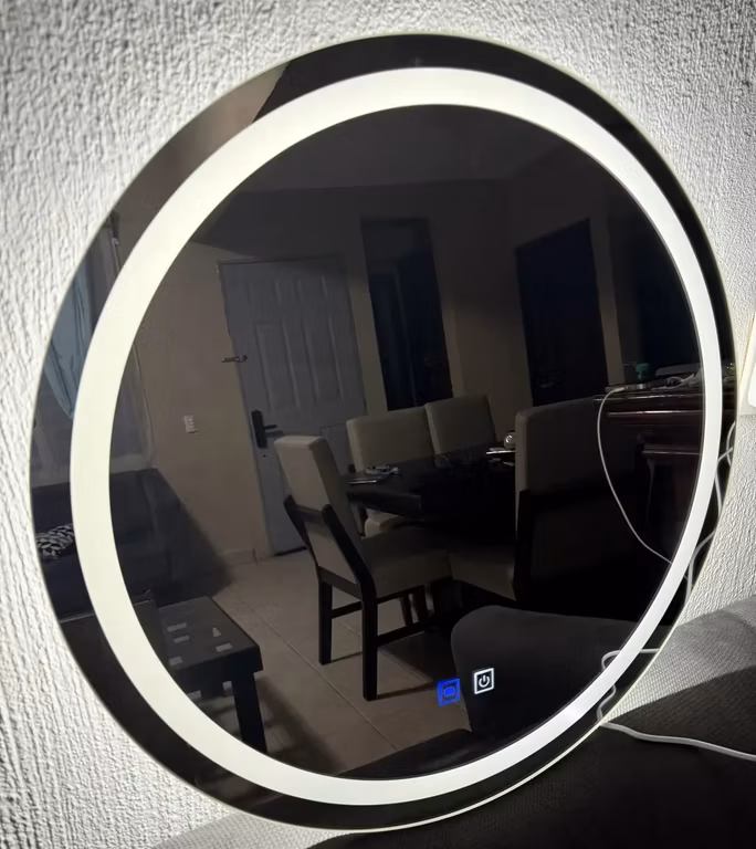 Mercado Libre: Espejo Inteligente Baño 3modo Touch Modern 60*60 Cm Antivaho