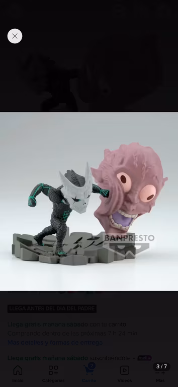 Mercado Libre: Figura Kaiju No 8 diorama
