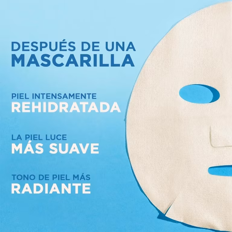 Mercado Libre: Garnier Mascarilla Facial Granada Con Ácido Hialurónico Tipo de piel Normal