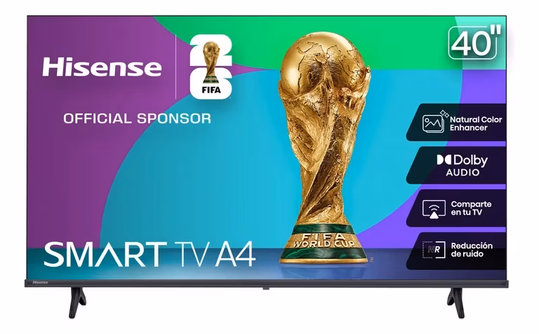 Mercado Libre: Hisense Smart TV Pantalla 40 Pulgadas LED 40A4NV Vidaa