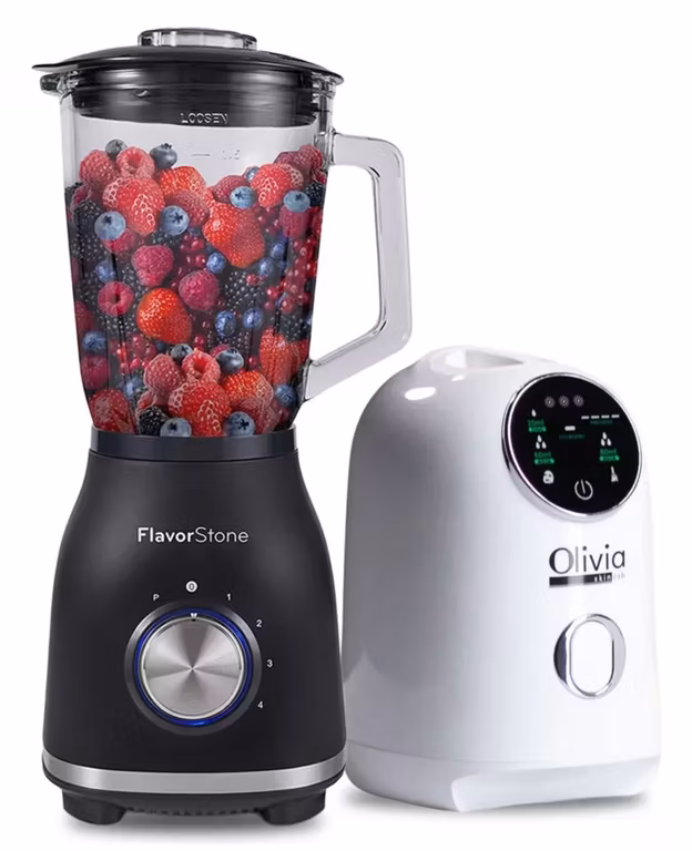 Mercado libre: Licuadora Flavorstone Sapphire 550w + Regalo especial