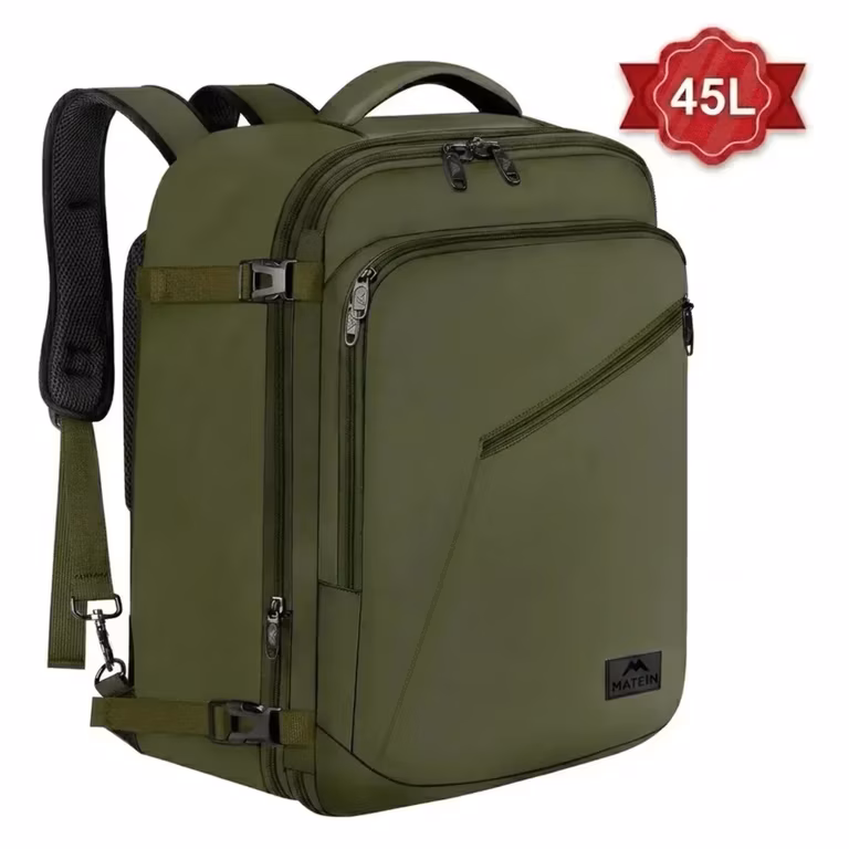 Mercado Libre: Mochila de viaje para laptop de 15.6 pulgadas, Impermeable with Usb Port, Ideal For Business and School, Antirrobo, Matein