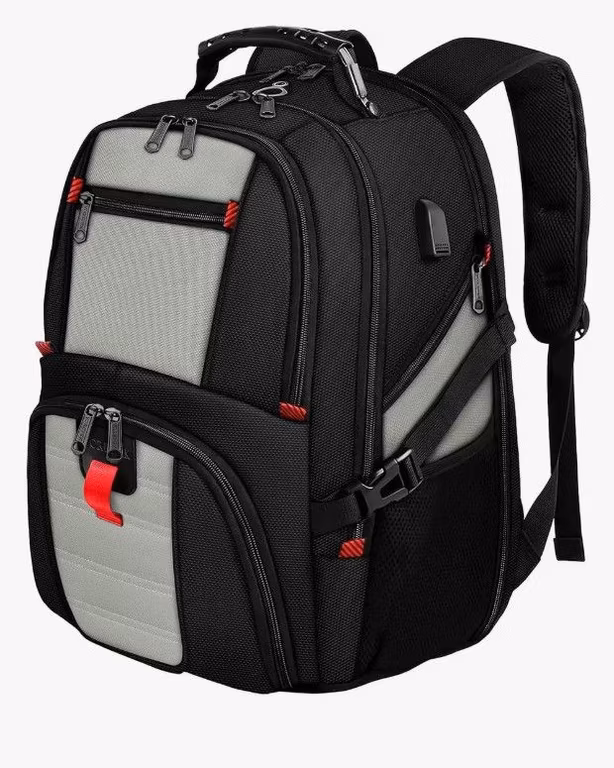 Mercado Libre: Mochilas Escolares Juveniles de Viaje 50L para Laptop de 17" con USB Rs-a1