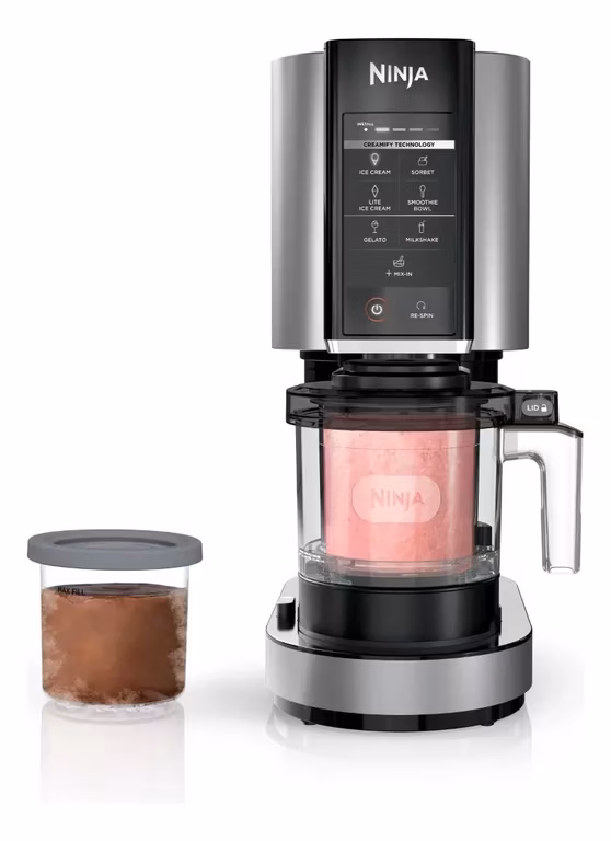 Mercado Libre: Ninja Maquina Para Hacer Helados Ninja Creami 7 en 1, 2 Contenedores Creamify Technology NC301LAA