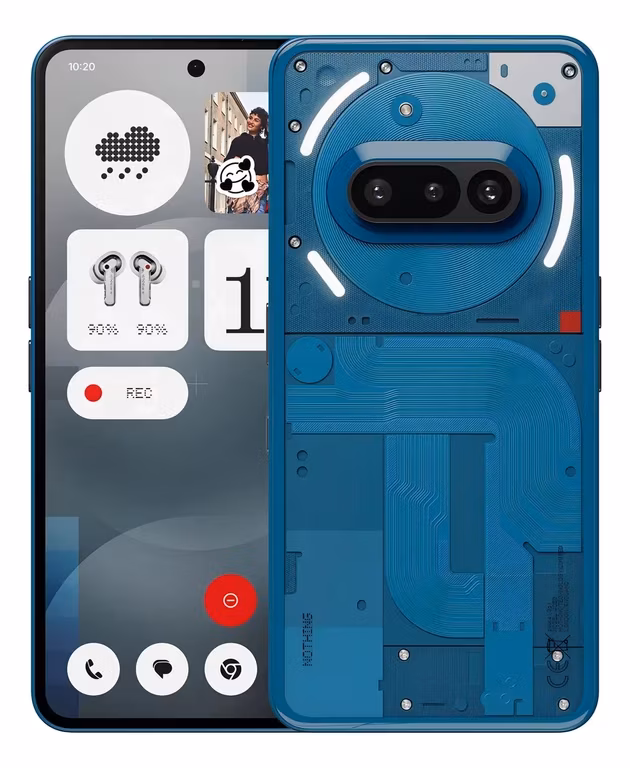 Mercado Libre: Nothing Phone (3a) 12gb Ram 256gb Rom 5g Snapdragon 7s Gen 3 Octa Core 6.77 Amoled Pantalla 120hz 3000 Nits Nfc Bluetooth 5.4