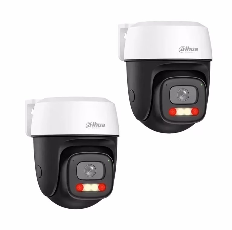 Mercado Libre: Pack 2 Cámaras IP Dahua 5MP Wi-Fi PTZ para Exterior con Visión Nocturna Color