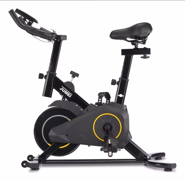 Mercado Libre: Perchero de lujo con forma de bicicleta estática para el "mañana empiezo"