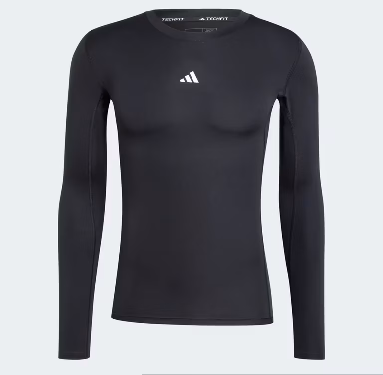 Mercado Libre: Playera Adidas de Compresión Techfit Hombre Negro