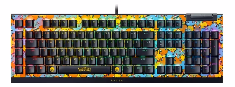 Mercado Libre: Razer Blackwidow V4 X -Edición POKEMON - Teclado Mecánico Gaming Rgb