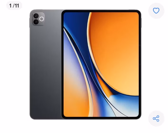 Mercado Libre: Realme Pad 3 8gb256gb 11.61'' Dimensity7300-max 12200mah 45w
