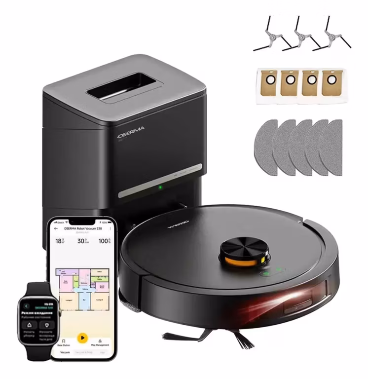 Mercado Libre: Robot aspiradora y trapeador Deerma S30