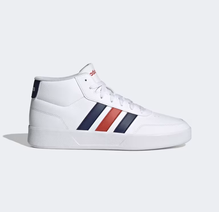 Mercado libre - Tenis adidas Casual Breaknet Mid Hombre Blanco Jr3571 / Varias tallas