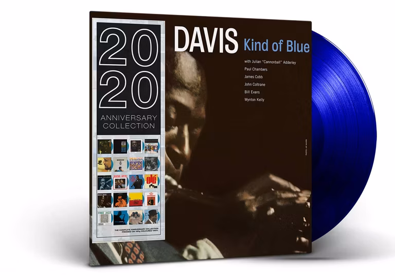 Miles Davis - Kind Of Blue [Limited Blue Colored Vinyl] / Amazon