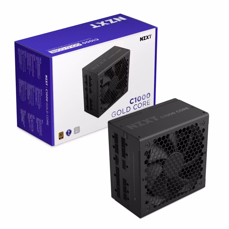NZXT C1000 Gold Core "PRECIO MÁS BAJO HISTÓRICO"- Fuente de poder Tier A