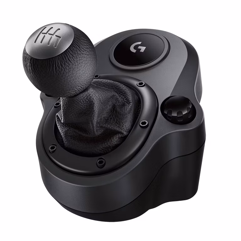 Palanca de Cambios Manual Logitech G Driving Force Shifter para Volantes de Carreras G29, G920 y G923