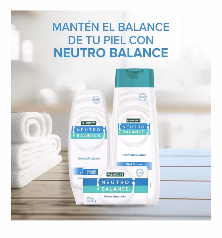 Palmolive Neutro Balance Jabón Corporal Líquido Dermolimpiador, amazon