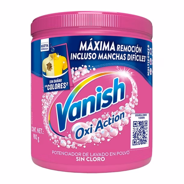 Soriana: Vanish 4x2 450g $59, 900g $99.5 y 1.8 kg $134.5