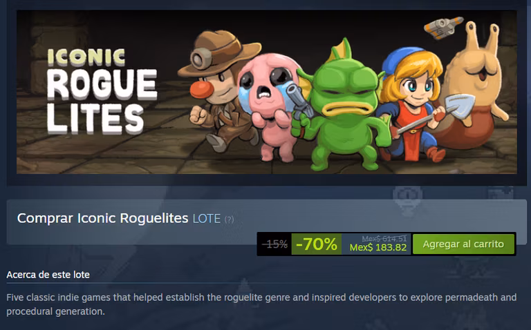 Steam: Bundle: Iconic Roguelites