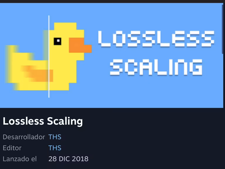 Steam: Lossless Scaling
