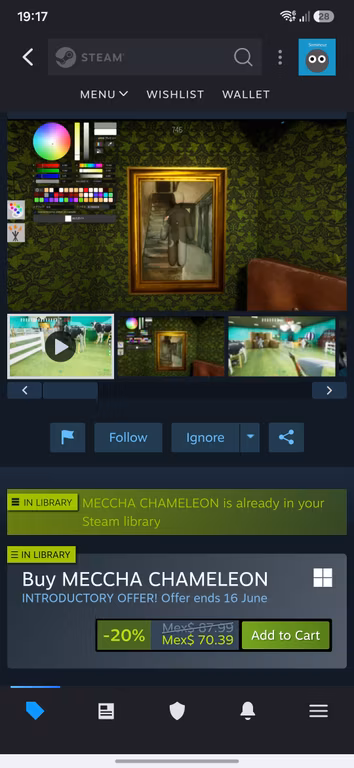 Steam: MECCHA CHAMELEON