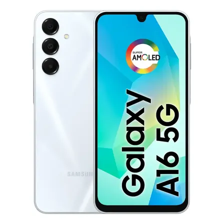 Teléfono celular Samsung Galaxy A16 5G 128 GB 4 GB de RAM Cámara de 50 MP NFC Gris