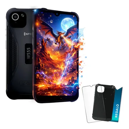 W555 W-555 Dual Sim 64 Gb Negro 4 Gb Ram