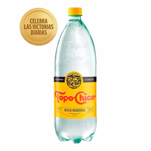 Walmart: Agua mineral Topo Chico 1.5 l