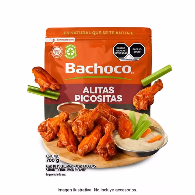 Walmart: Alitas Picositas Bachoco 700g