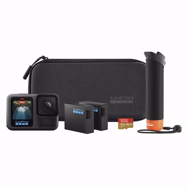 Walmart: Cámara GoPro Hero 13 Black Paquete de accesorios con funda 3 piezas Negro