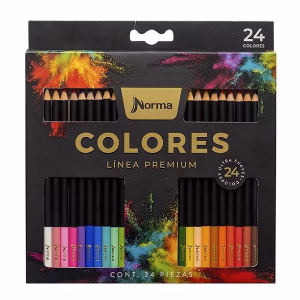 Walmart: Colores Norma Kiut Premium x 24