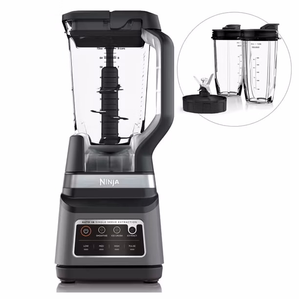Walmart: Licuadora Ninja Profesional Plus Duo 7 Programas 1200 Watts Jarra 2.1L con Auto-iQ Color Negro
